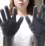 Magic Rubber Silicone Dish Washing Gloves
