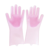 Magic Rubber Silicone Dish Washing Gloves